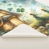 Shamrock Fairy Cottage Glow Sherpadecke (3/4)