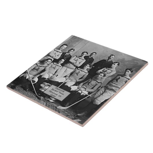 Shamrock Hockey Team, Montreal, QC 1899 Fliese (Seite)