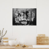 Shamrock Hockey Team, Montreal, QC 1899` Poster (Küche)