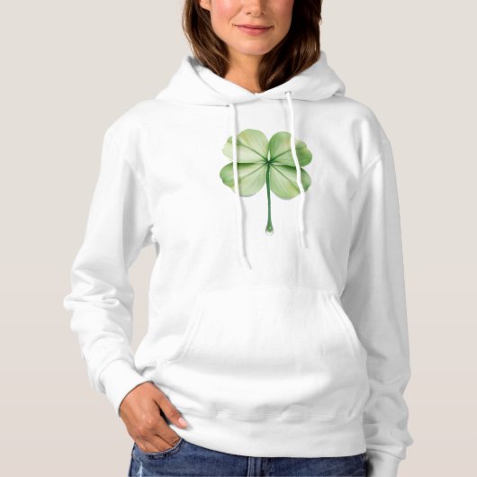 shamrock hoodie (Vorderseite)