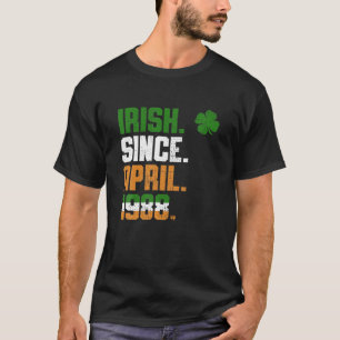 Shamrock Irisch seit April 1988 Legende St Patrick T-Shirt