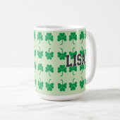 Shamrock Kaffeetasse (VorderseiteRechts)