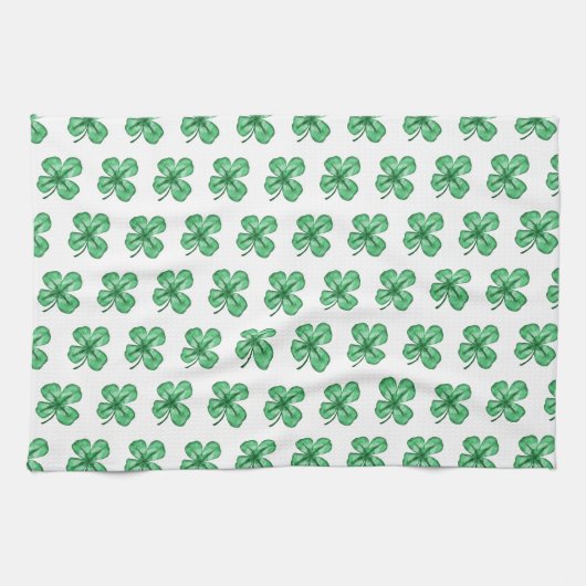 Shamrock-Küchentuch Geschirrtuch (Horizontal)