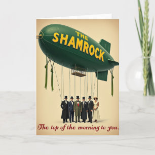 Shamrock-Luftschiff-Abenteuerkarte Karte