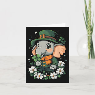 Shamrock Mädchen Jungen Kinder Leprechaun St Patri Karte