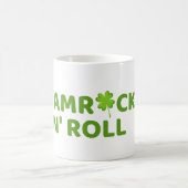 Shamrock n Roll St. Patrick Tag Kaffeetasse (Mittel)