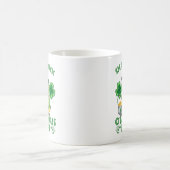 Shamrock O'saurus Rex St. Patrick’s Day Kaffeetasse (Mittel)