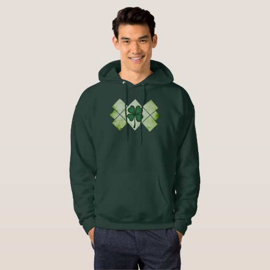 Shamrock Pattern St Patrick’s Day Shirt – camiseta (Vorne ganz)
