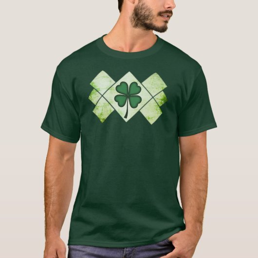 Shamrock Pattern St Patrick’s Day Shirt – camiseta (Vorderseite)