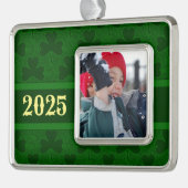 Shamrock Personalized Rahmen-Ornament Silber (Links)