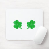 Shamrock S Irish Ies St Patricks Day Shirt Mousepad (Mit Mouse)