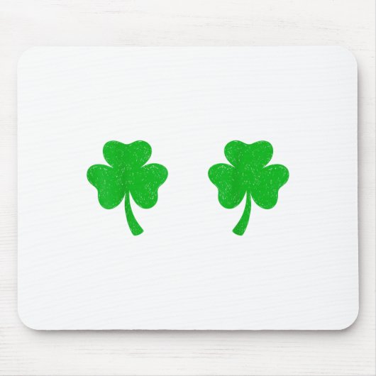 Shamrock S Shirt Irish Ies St Patricks Day Mousepad (Vorne)