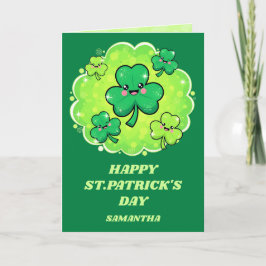 Shamrock Shine St. Patrick’s Day Card Karte