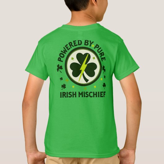 Shamrock Shockwave T-Shirt (Rückseite)