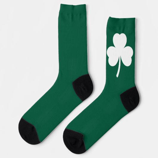 shamrock socks socken (Linkes Detail)