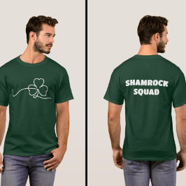 Shamrock Squad Clover St Patrick’s T-Shirt -> Klee