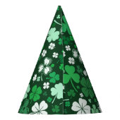 Shamrock St. Patrick's Day Partyhütchen (Rückseite)