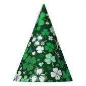 Shamrock St. Patrick's Day Partyhütchen (Links)
