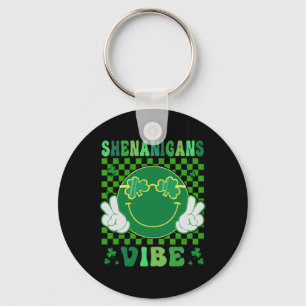 Shamrock St Patricks Day Shirts Frauen Männer Kind Schlüsselanhänger