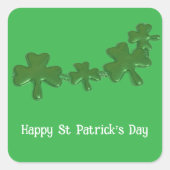 Shamrock St Patrick's Day Stickers (Vorderseite)