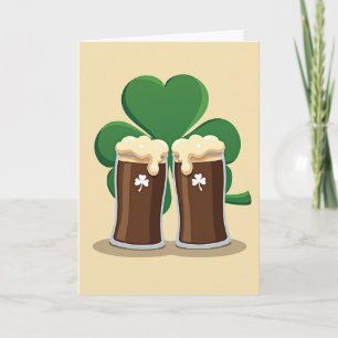 Shamrock Stout Feierkarte Karte