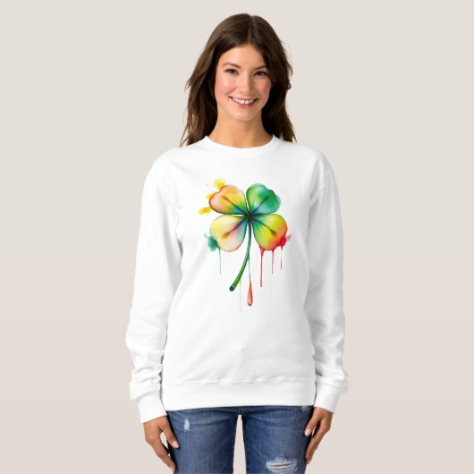 shamrock sweatshirt (Vorne ganz)