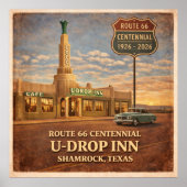 Shamrock Texas Route 66 Inn Poster (Vorne)