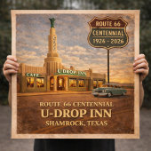 Shamrock Texas Route 66 Inn Poster