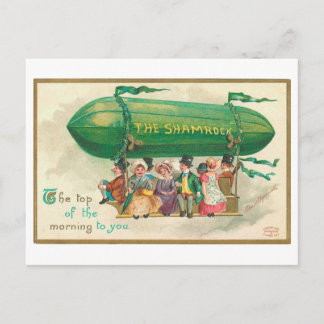 Shamrock Vintage St. Patrick's Day Postkarte