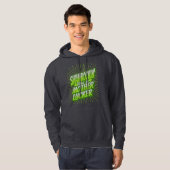 Shamrockin Funny St. Patrick's Day Hoodie (Vorne ganz)