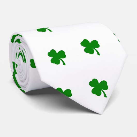 Shamrockin Krawatte (Gerollt)