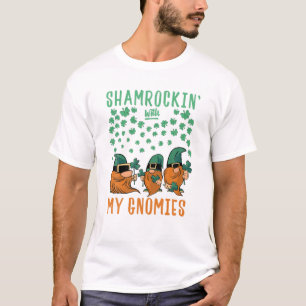 Shamrockin' mit meinen Gnomies St Patrick's Day Fu T-Shirt