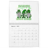 Shamrocking mit meinen Gnomen Funny St Patrick's D Kalender (Feb 2027)