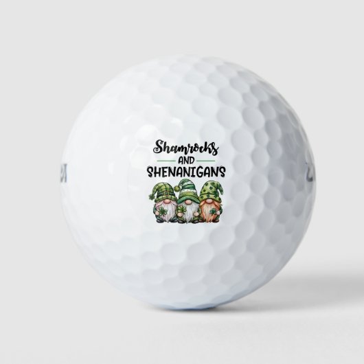 Shamrocks and Shenanigans Golfball (Vorderseite)