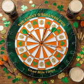 Shamrocks & Celtic Knots Irish Pub  Dartscheibe