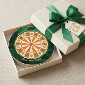 Shamrocks & Celtic Knots Irish Pub Getränkeuntersetzer