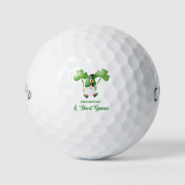'Shamrocks & Short Games' St. Patrick's Day Spaß Golfball
