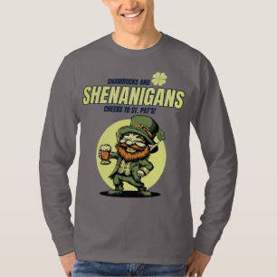 Shamrocks und Schabernack Langarmshirt T-Shirt