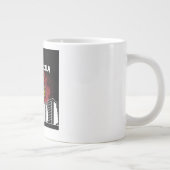 Shamrockzilla: St. Patrick’s Day Kaiju-Monster Jumbo-Tasse (Rechts)