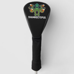 Shamroctopus Octopus Lover St Patrick's Day Golf Headcover