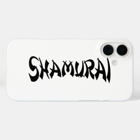 SHAMURAI Case-Mate iPhone HÜLLE (Rückseite (Horizontal))
