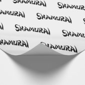 SHAMURAI GESCHENKPAPIER (Ecke)