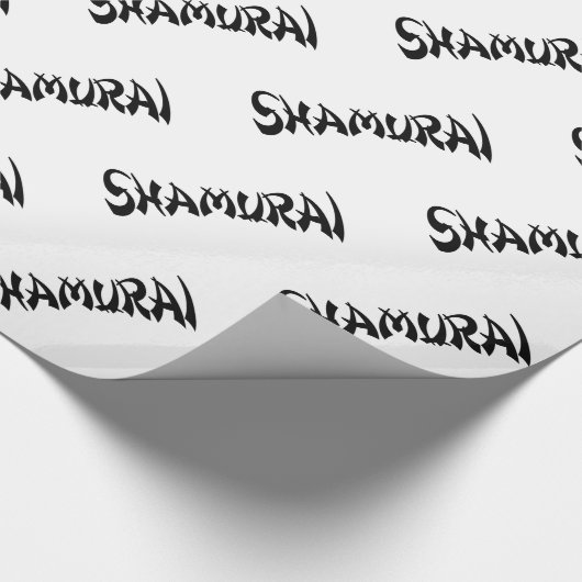 SHAMURAI GESCHENKPAPIER (Ecke)