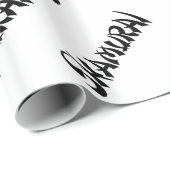 SHAMURAI GESCHENKPAPIER (Rolleneckpunkt)