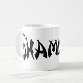 SHAMURAI KAFFEETASSE (Vorderseite Links)