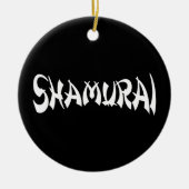 SHAMURAI KERAMIK ORNAMENT (Vorne)