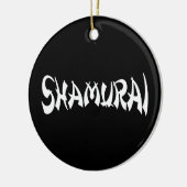 SHAMURAI KERAMIK ORNAMENT (Links)
