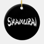 SHAMURAI KERAMIK ORNAMENT (Hinten)