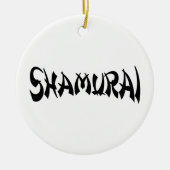 SHAMURAI KERAMIK ORNAMENT (Vorne)