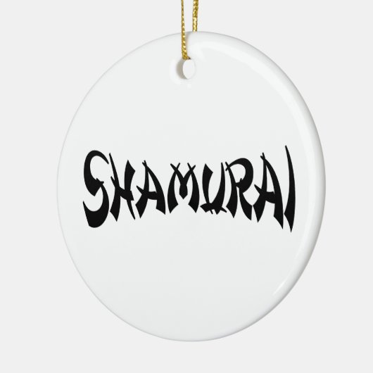 SHAMURAI KERAMIK ORNAMENT (Links)